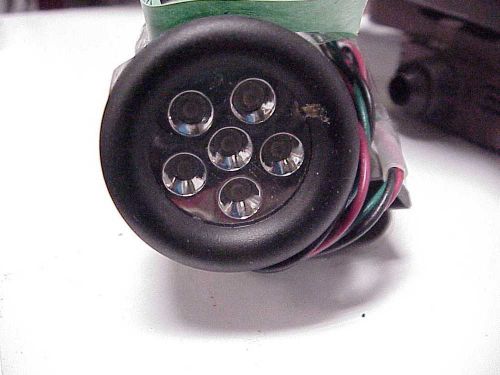 Autometer red mini shift light 6 led bulbs c17 nascar arca nhra pro mod