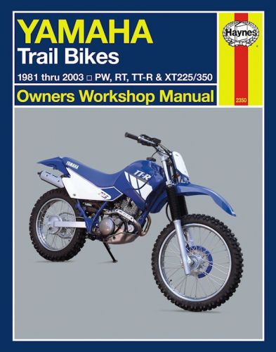 Yamaha trail bikes repair manual: pw50, pw80, rt100, rt180, ttr90, ttr125, ttr22