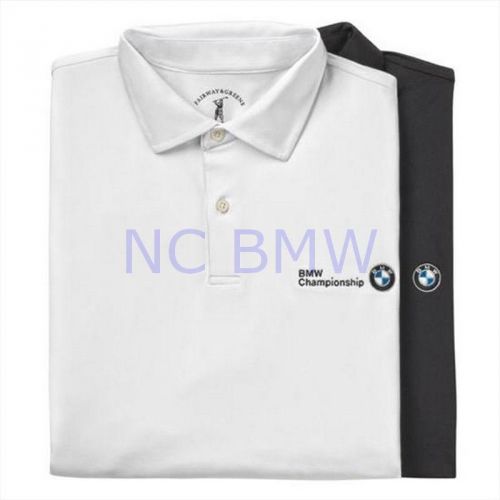 Bmw genuine logo oem factory original solid tech jersey shirt / black s small