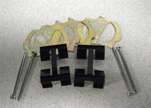 Front brake pad shim &amp; clip kit - mg midget 63-79