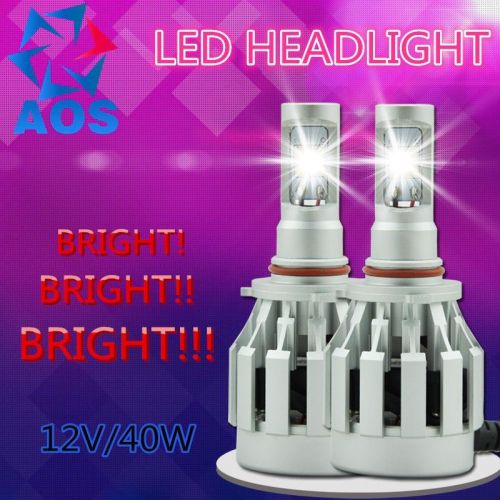 2 pcs 40w 6000lm led car headlight kits h1 h7 h11 h16 hb3 hb4 9005 9006 9012