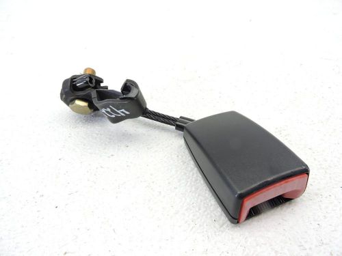 Mk4 vw gti gli black rear right seat single belt buckle receiver clip trim -422a