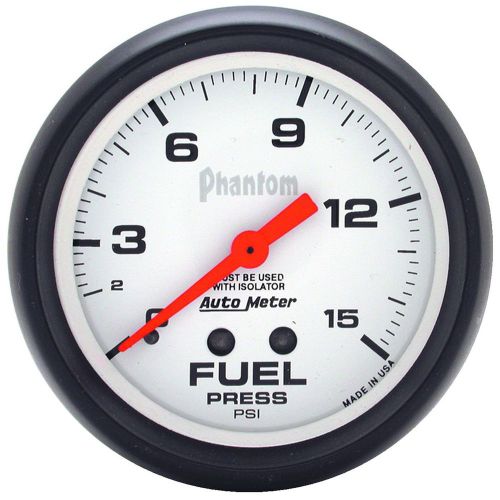 Autometer 5813 phantom mechanical fuel pressure gauge