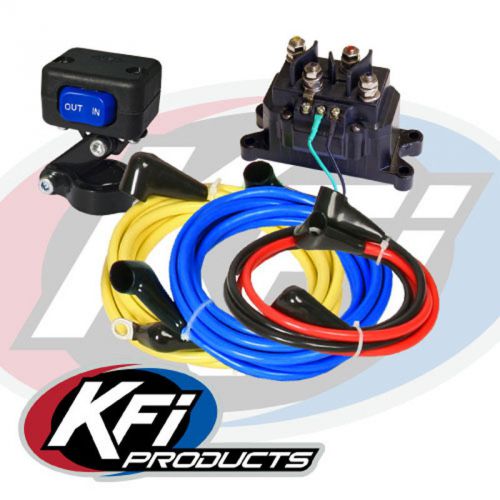 Kfi products atv/utv winch universal 12v wiring kit - atv-wk