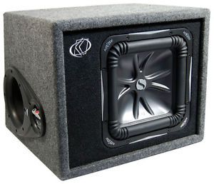 Kicker 06vs10l72 car audio loaded 10&#034; solo baric l7 sub box enclosure vs10l7