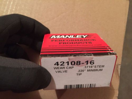 Manley valve lash cap 0.080&#034; thick 3/8&#034; valve stems 16 pc p/n 42108-16