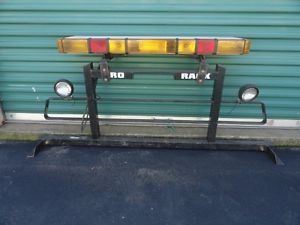 Stk pro rack with whelen light bar fits dodge ram