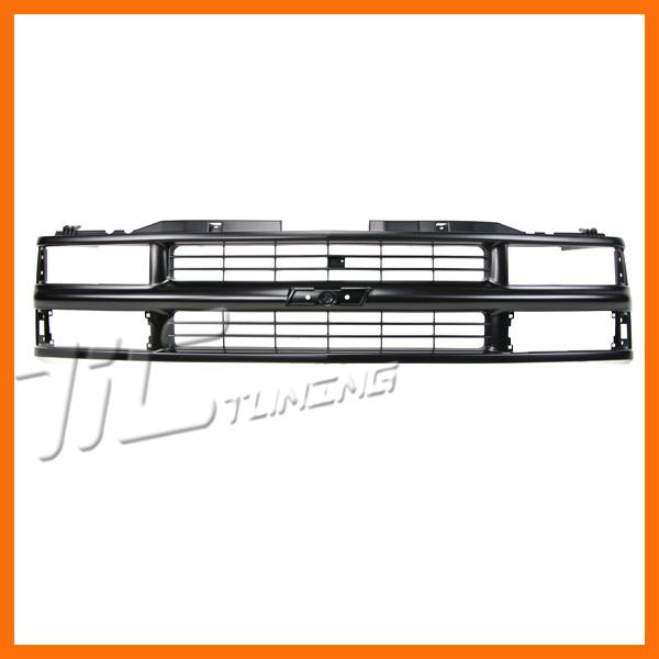 94-02 chevy c/k pickup 1500 2500 3500 front plastic grille body assembly