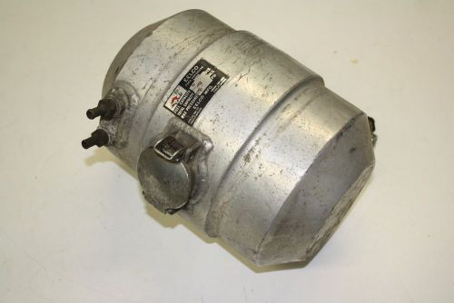 Eelco vintage spun aluminum  2 1/2 gallon race car fuel tank shut off valve