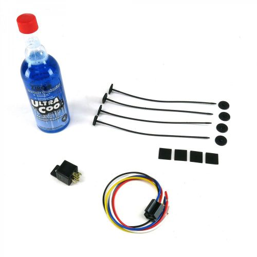 Fan cooling kit harness, relay, mounting ties &amp; performance additive mac backup