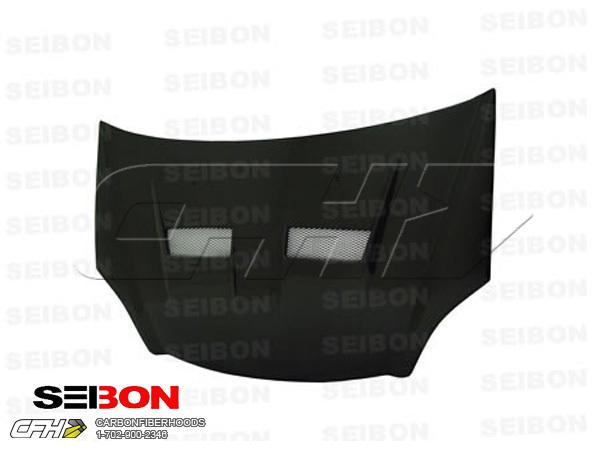 Seibon carbon fiber xt-style carbon fiber hood kit auto body honda civic 02-05 u