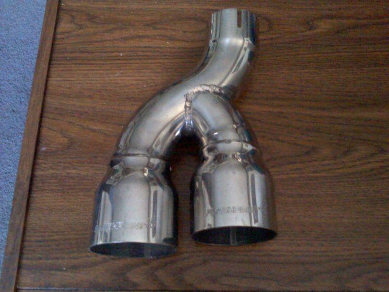 Flashpoint chrome duell tailpipe 