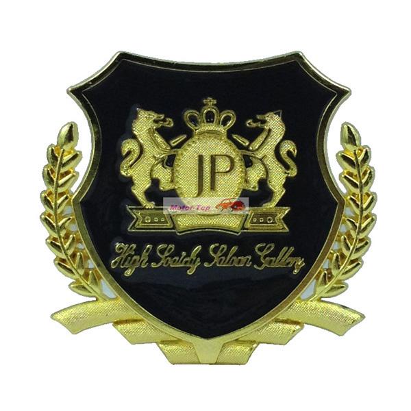 2pcs 2x metal side gold emblems emblem badge acura jp japan junction produce