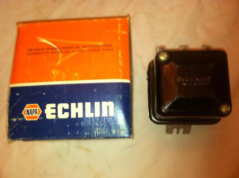 Nos voltage regulator; echlin brand (part # vr-223) in original napa box