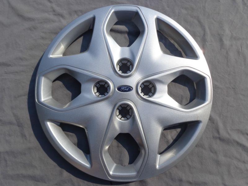 2011 2012 ford fiesta hubcap wheel cover 15" oem ae83-1130-ae h# 7054 #h13-b562