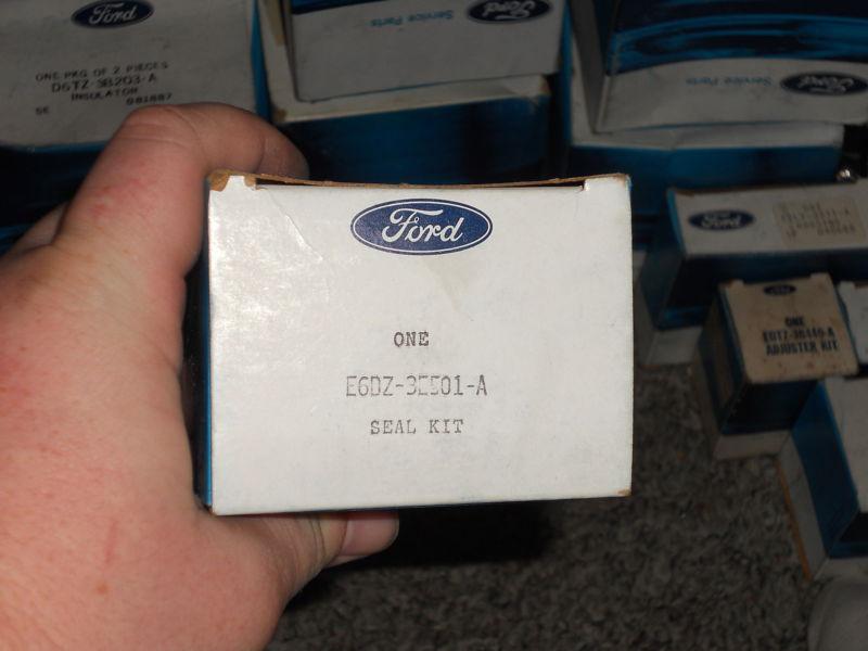 Nos 1986 - 1991 ford taurus power steering sector shaft gasket seal kit new oem