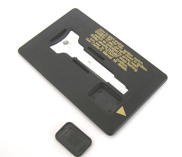 Spare emergency key card case fob for lexus car auto $