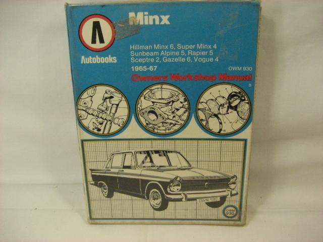 Minx 1965-67 owners workshop manual 
