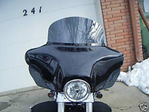Harley,touring, 10" dark smoke windshield 1996-2013