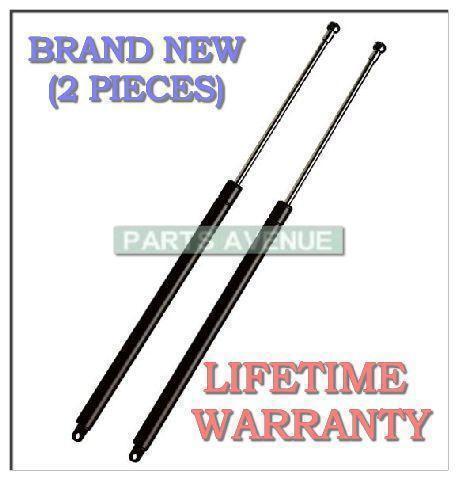 2 rear trunk lid lift supports shocks struts arms props rods mercedes benz r129