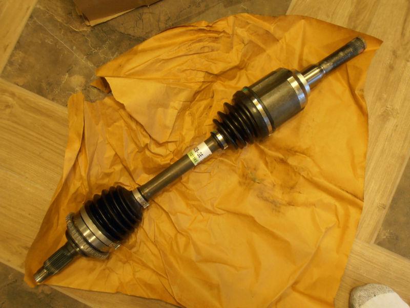 Genuine ford motorcraft left axle shaft assembly abs tx-571 fusion 3.0l 09-13