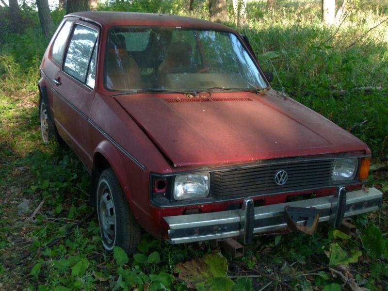 Parting out: 1981 vw rabbit / golf i volkswagen mk1 a1
