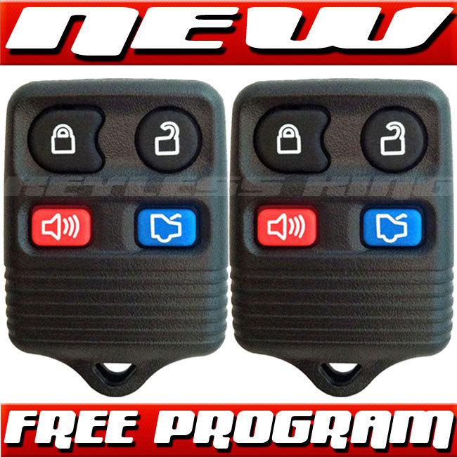 Pair new ford keyless entry key remote fob clicker + free program instructions
