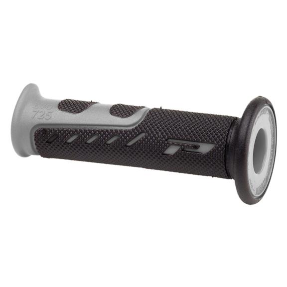 Progrip 725 evo dual density grips 7/8 inch handlebars - gray / black