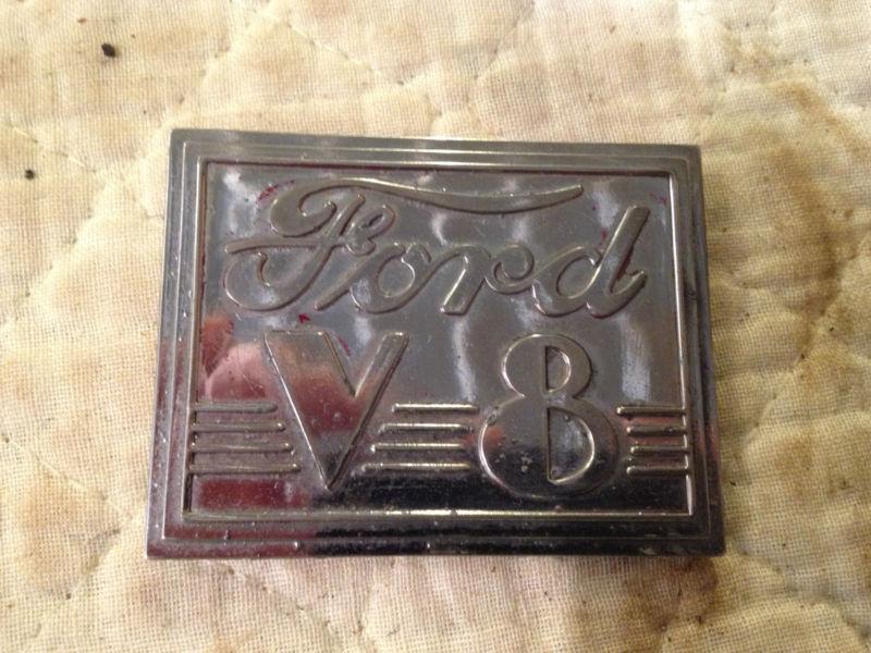 Ford v8 badge