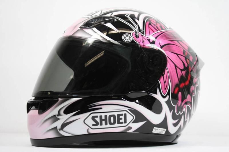 New womens shoei rf-1000 flutter butterfly motorcycle helmet full face size xs