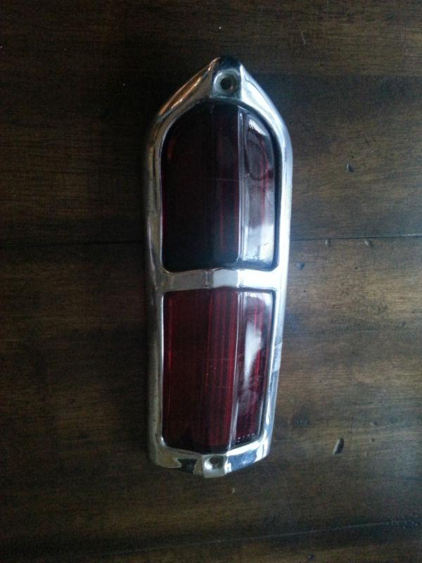 Orig 1942 1943 1944 1945 1946 1947 cadillac glass tail light lamp complete trim