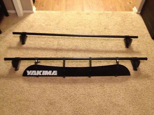 Yakima complete roof rack. 4 q towers, wind screen, and 58" crossbars. must see!