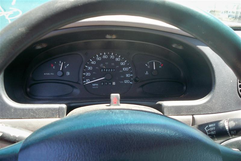 97 escort speedometer head only mph f060ni 74322