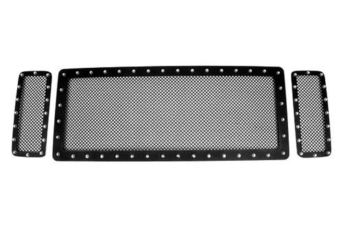 Paramount 46-0703 - ford f-250 restyling 2.0mm cutout black wire mesh grille