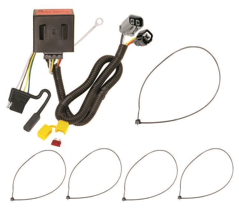 Tow ready 118529 t-connector assy w/upgraded circuit protected modulite module