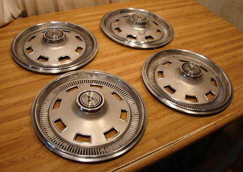 1967 dodge coronet hubcaps set x4 hub cap 67 440 500 r/t satellite convertible!