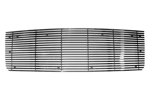 Paramount 33-1134 - gmc sierra restyling 8mm cutout black aluminum billet grille