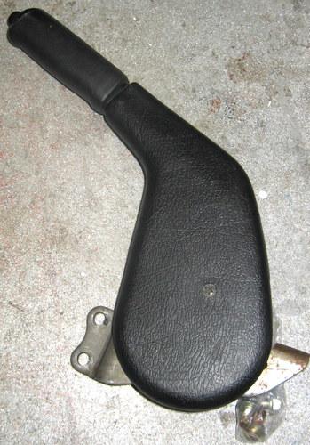 89-91 mazda rx7 rx-7 convertible black parking brake lever w trim--super clean