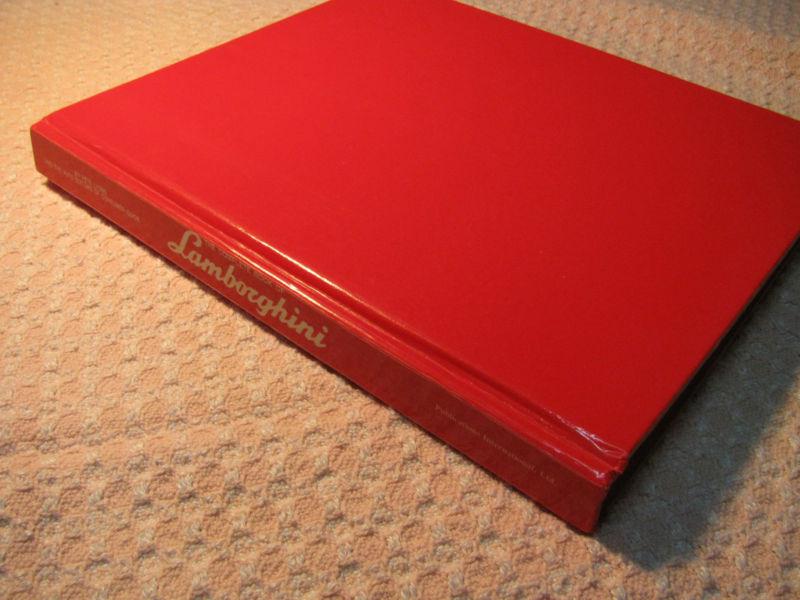 The complete book of lamborghini by pete lyons 1988. hardcover - signed