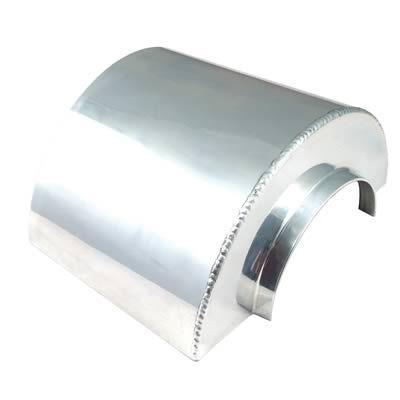 Spectre 8130 air filter heat shield aluminum polished each