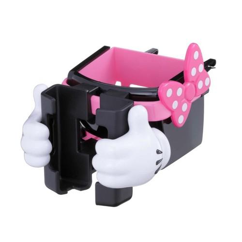 F/s new disney minnie mouse hand car drink & phone holder napolex from japan