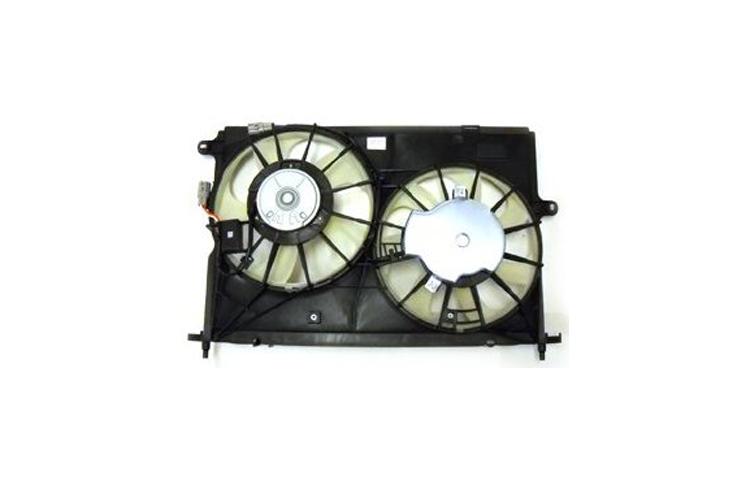 Ac condenser radiator cooling fan toyota corolla matrix pontiac vibe 16711oh180