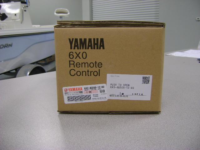 Yamaha outboard 6x0-48206-12-00 flush mount remote control 6x0482061200