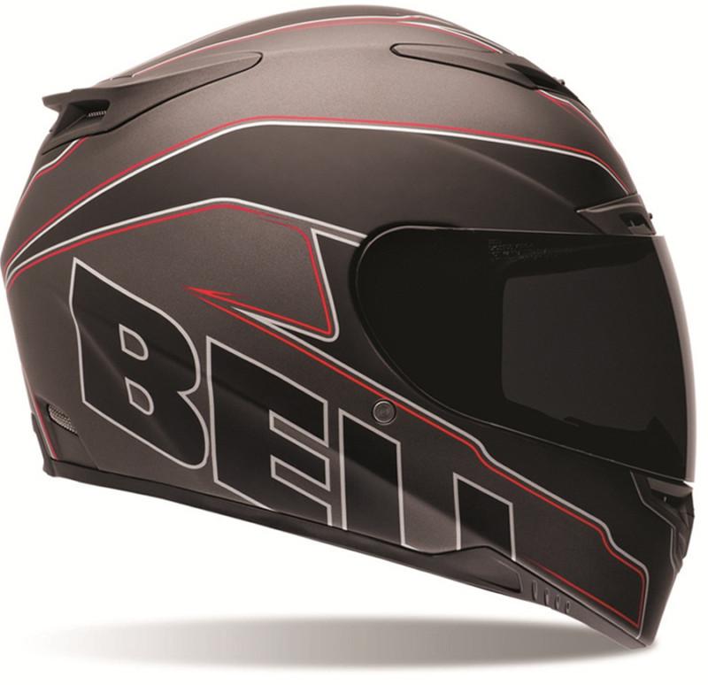 Bell rs-1 emblem black mat xlarge motorcycle helmet sport bike full face 2013