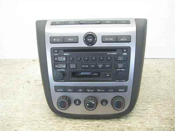 04 05 nissan murano cd 6-disc cassette player radio oem
