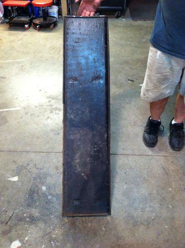 Original 1931 drivers side chevy running board