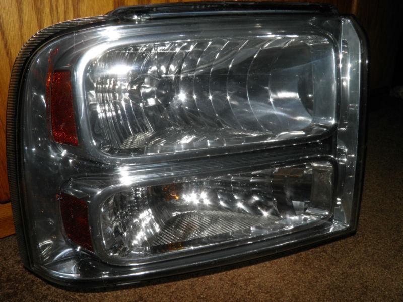 Oem ford right passenger headlamp 2006-2007 f250 f350 f450 f550 #6c3z13008abcp
