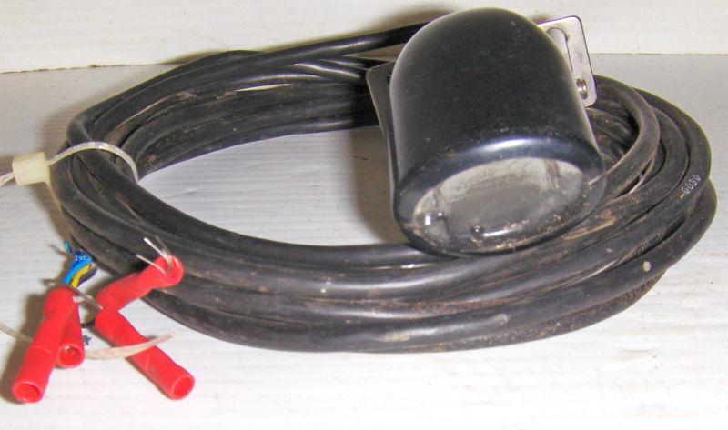 Lowerance transducer skimmer 20* 200khz bracket & power cable 
