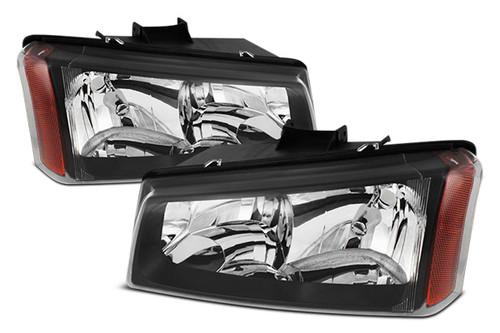 Spyder jhcsil03 black euro crystal headlights front head light 2 pcs 1 pair