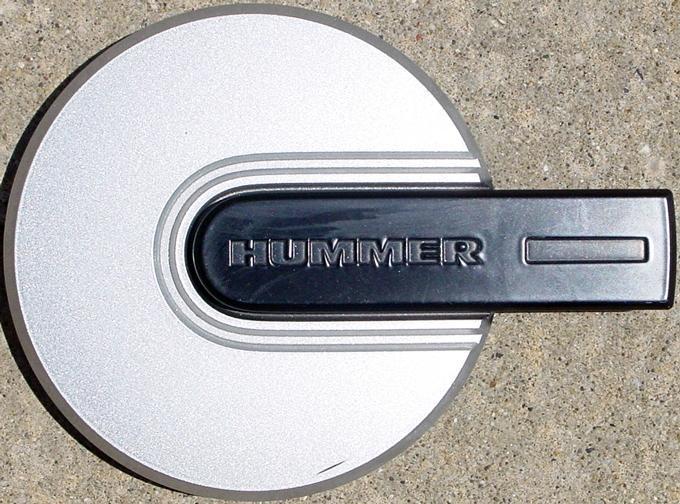 '08 09 10 hummer h3 6304c center cap for 16" aluminum rim hummer part # 09597233